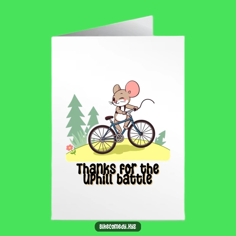 Free Printable Mouse Thank You Card: Steadfast Downloadable Gift for Gratitude